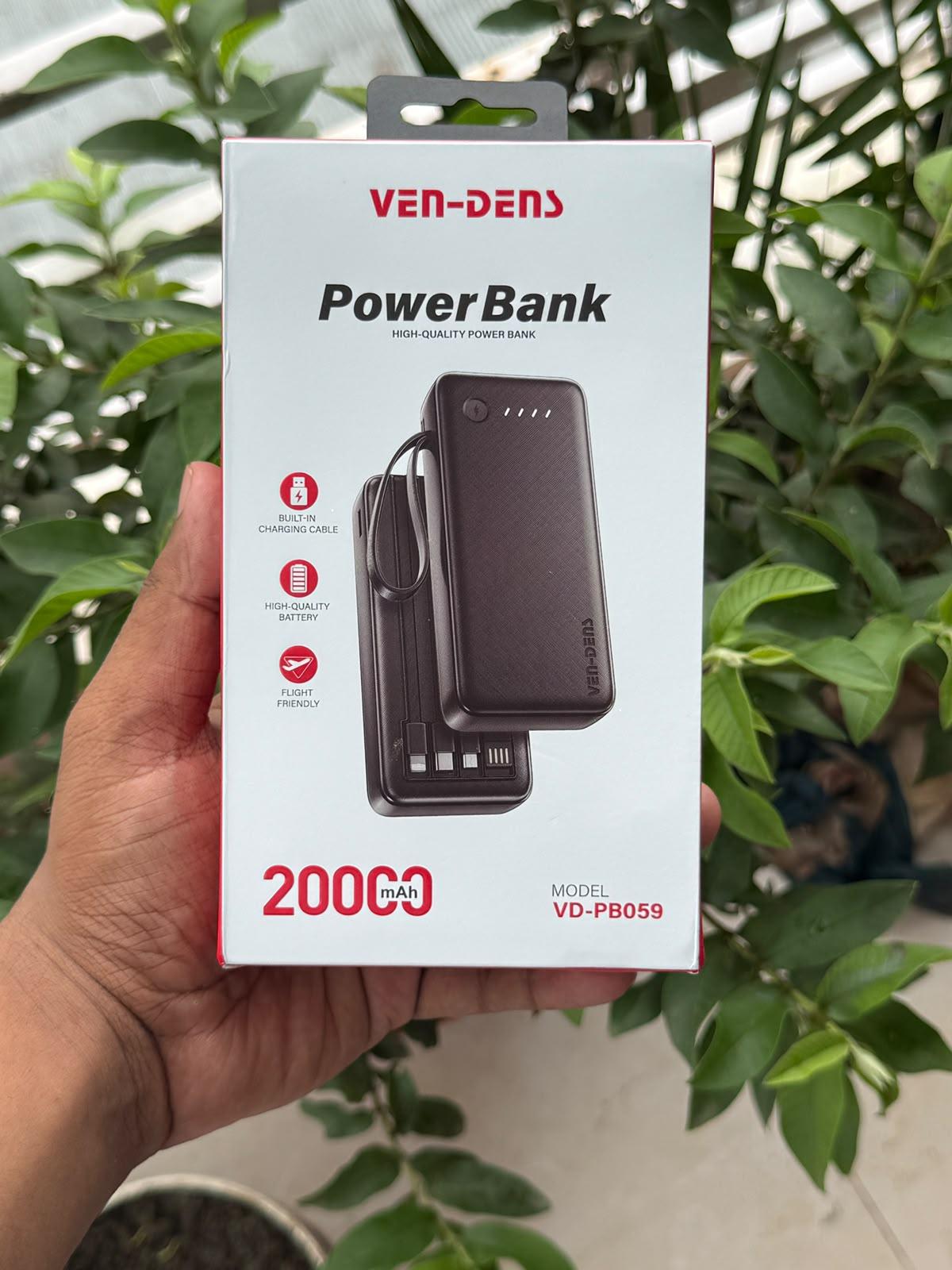 Vendens 20000Mah Battery Power bank