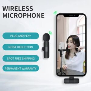 K8 Type- Wireless Microphone( টাইপ সি,মাইক্রো,আইফোন) সকল মোবাইলে হবে।