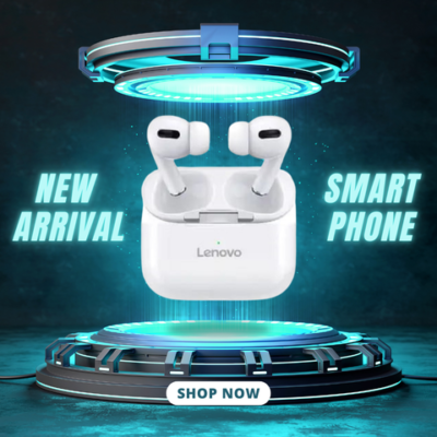 Lenovo Bluetooth Tws  AirPods Pro Earphones - Cover Free - Image 2