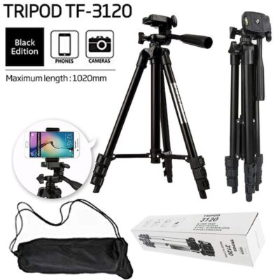 Tripod Model 3120 [উচ্চতা: ৩.৫ ফিট এবং মোবাইলের জন্য ] - Image 5