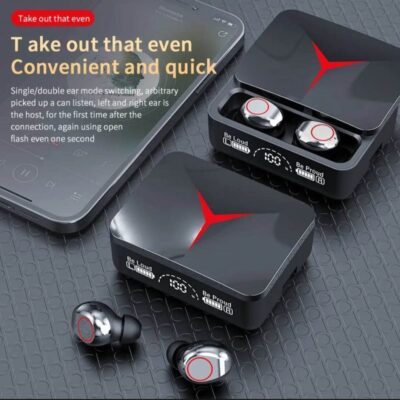 M90 Pro Earbuds TWS Earphone Touch Control Wireless Bluetooth 5.2 Headphone with Enviroment Noice Cancellation - Image 4