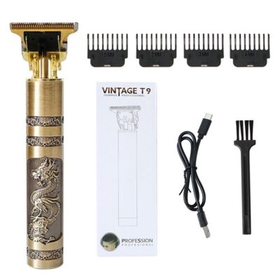 Vintage T9 Hair Cutting Machine Hair Trimmer Recharge Professional Cordless Hair Trimmer - Image 4