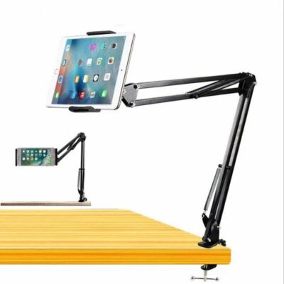 🔴 Overhead ভিডিও স্ট্যান্ড ও ফোন হোল্ডার 🔴 Overhead Video Stand Phone Holder: Perfect for Streaming and Baking with a Built-in Microphone Holder - Image 2