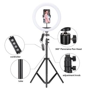 12 Inch Selfie Ring Light With Tripod Stand