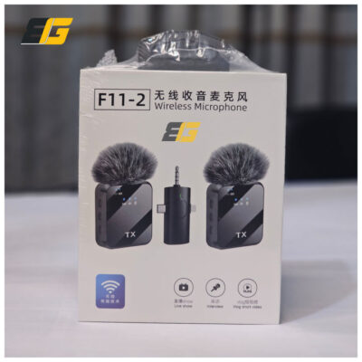 F11 2:1 Wireless Microphone For IPhone , Android and Camera - Image 2